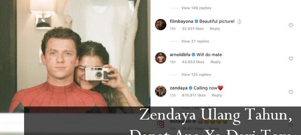 Zendaya Ulang Tahun